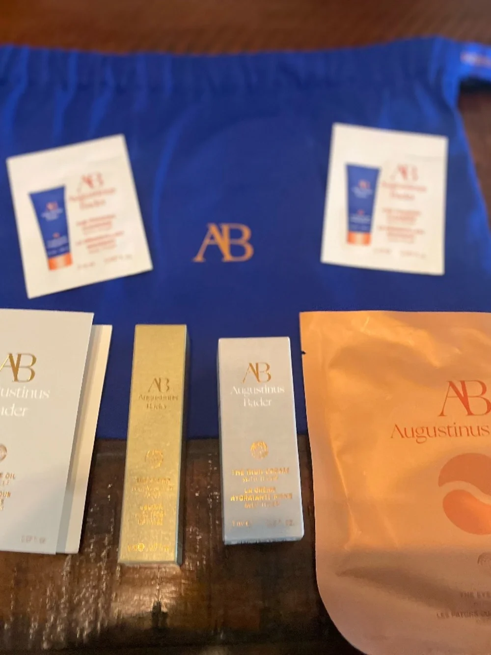 Augustinus Bader 6 Pc Set, The Rich Cream! Face Oil! Elixir! Cleanser + more!